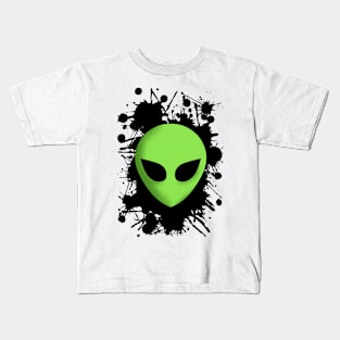 Alien Splatter Kids T-Shirt